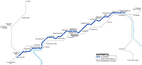 wuppertal monorail map